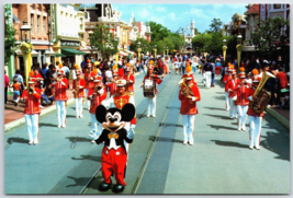 Postcard Mickey Mouse Leader of the Band Disneyland Anaheim California Disney - £5.27 GBP