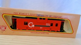 HO Scale IHC 38&#39; Maine Central Caboose, Orange, #644 BNOS - £23.59 GBP