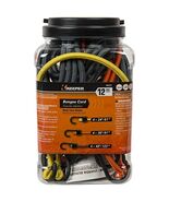 Keeper 06327 12 Piece Premium Bungee Cord with SST Hooks Jar, Assorted S... - $49.90 CAD