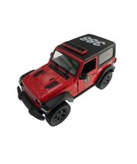 5&quot; Kinsmart 2018 Jeep Wrangler Rubicon Firefighter Diecast Model Toy SUV... - £12.85 GBP