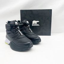 Sorel Women&#39;s Out N About III Puffy Zip Boot Black sz 7 NIB - $135.44