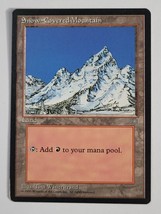 1995 SNOW COVERED MOUNTAIN MAGIC THE GATHERING MTG CARD PLAYING ROLE PLA... - $5.99