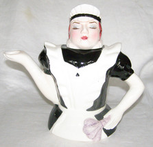 Vintage “Tea Time, No.9 “The Maid” Tea Pot By Dept. 56- 1988 Limited EDITION-NEW - £11.68 GBP