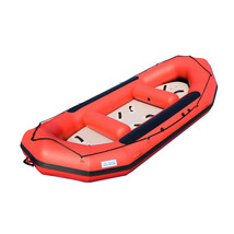 BRIS 13ft Inflatable River Raft 6 Person White Water Rescue Raft FloatingTubes image 1