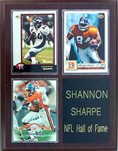 Frames, Plaques and More Shannon Sharpe Denver Broncos 3-Card 7x9 Plaque - £17.92 GBP