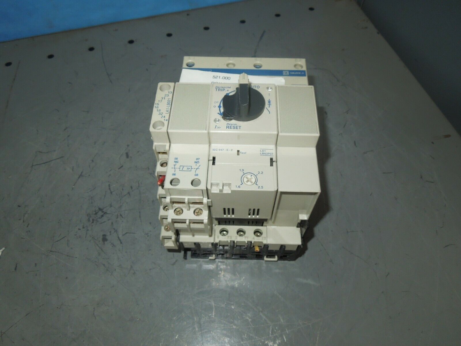 Telemecanique LD5LB130 Integral 18 18A Rev Starter LB1-LB03P07 1.6-2.5A ... - $50.00
