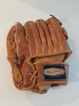 ALL PRO Baseball Glove LL-1296 Leather 10&quot; K Leaguer RHT Right Hand Throw - £8.47 GBP