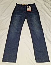 Levi&#39;s 502 Regular Stretch Jeans Denim Pants Boys Adjustable Waist Size 10 25x26 - £12.40 GBP