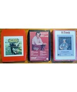 (3) Charlie McCoy, Roy Clark, Merle Haggard 8 track tapes - The Nashvill... - $261.24 MXN