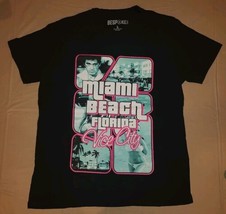 Miami Beach Florida Vice City t-shirt in style of Grand Theft Auto, Size Large - £11.83 GBP