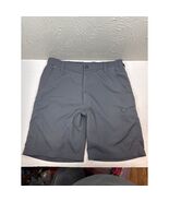 Wrangler Performance Shorts Gray Cargo Utility Hiking Pockets Mens Size 36 - $24.95