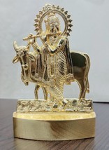 Krishna Idol Krishan Statue Murti Symbol Of Pure Love 11 Cm Height Energ... - $15.99