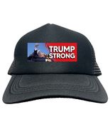 TRUMP Strong Red Blue FUNNY Trucker Hat Cap Foam Mesh Baseball HF0358 - $15.83