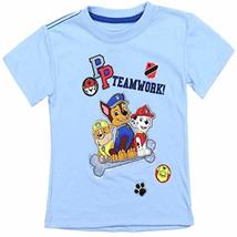 PAW Patrol Toddler Boys&#39; Light Blue Graphic T-Shirt Teamwork (3T) - £13.47 GBP