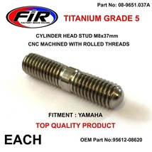 Titanium Cylinder Head Stud Mount Bolt M8x37mm Yamaha WR250F 2001-2006 - $7.30