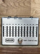 MXR M108S 10-Band EQ Pedal, Silver - $149.99