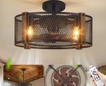 Bladeless Ceiling Fan With Lights For Kitchen, Bedroom, And Dining Room,... - $142.94