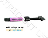 VLC Micro Hybrid Composite 4.5 Gram Refill Syringe A1 Prime Dent #001-401A1 - $12.49