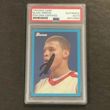 2009-10 Topps Bowman #101 Blake Griffin Signed Card PSA Slabbed Autographed - £237.73 GBP