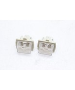 07-13 MERCEDES-BENZ W221 S550 REAR LICENSE PLATE LIGHTS PAIR E2915 - $34.36