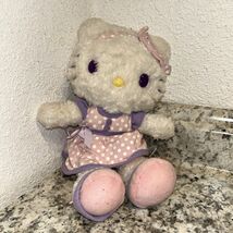 Hello Kitty Plush Dot Pattern Heisei Retro Sanrio P1 - $192.07