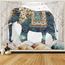 Elephant Tapestry Wall Hanging Indian Psychedelic Hippie Bohemian Art Decor New - £21.25 GBP