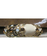 HEIDI DAUS Newport Chic Jewelry Ring or clip on earring Pin Multi colore... - $35.00