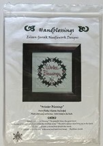 WINTER BLESSINGS Cross Stitch Chart SNOWFLAKE Charm Eileen Gurak + Mirac... - $33.66