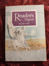 Readers Digest December 1963 Dwight D. Eisenhower Art Buchwald Pearl Buck - £6.38 GBP
