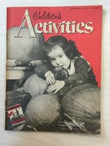 Children&#39;s Activities Magazine - November 1957 - Stories, Games, Puzzles, Poems - £5.59 GBP