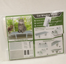ZJSF Cat Window Perch Window Sill Shelf Seat White - $18.49