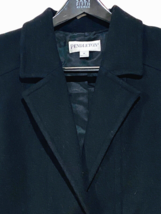 Pendleton Coat Womens Medium Black Merino Wool Peacoat Collared Lined Po... - $50.30