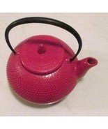 Vintage Tetsubin Red Color Cast Iron/Ceramic Teapot, Antique Tea Pot, Te... - €58,81 EUR