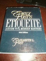 Emily Post’s Etiquette 1984 HCDJ 1018 pg - £15.57 GBP