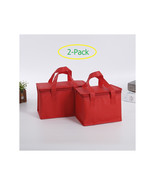  Foldable Insulated Cooler Bag   With Straps (2-Pack) Portable - Foldabl... - $17.20