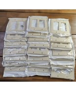 22x Leviton 001-80409-I 2 Gang Ivory Decora Wall Plates   - $43.46 CAD