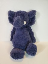 Jellycat Bashful Blue Elephant Plush Soft Lovey Toy 12in Medium Retired - £12.62 GBP