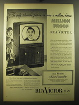 1950 RCA Victor Kent Ensemble Model 6T54 Television Advertisement - £14.54 GBP