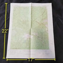 Vintage 1952 USGS Tehipite Dome California Topographic Map - £19.67 GBP