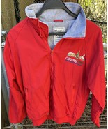 Vtg Amusement Park Busch Gardens Christmas Town Embroidered Jacket S Fla... - $132.69 CAD