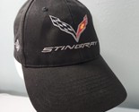 C7 Corvette Stingray Performance Hat - Black Adjustable Hook Loop Made i... - $15.73