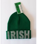 ST. PATRICK&#39;S DAY - IRISH Beanie - GREEN New - $14.84
