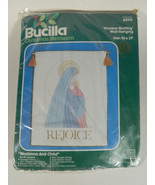 Bucilla Madonna and Child Christmas Heirloom Shadow Quilting Wall Hanging - $566.31 MXN