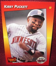 1992 Triple Play #202 Kirby Puckett Minnesota Twins - £3.60 GBP
