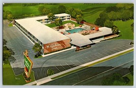 Postcard Holiday Inn Harrisonburg Virginia VA Aerial View c1960&#39;s - £3.72 GBP