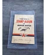 Tydol Flying Stamp Album Of American Aviation Stamp Book Vintage 1940 Co... - €29,52 EUR