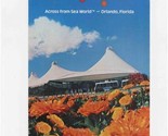 Florida Festival Brochure Orlando Florida Sea World 1980 Al E Gators - $21.78