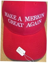 Make A Merkin Great Again Maga Parody Funny Parody Embroidered Usa - £13.89 GBP
