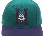 Vtg 90s Disney Conservare Minnie Mouse ” M” Logo Cappellino Ragazzi Teal... - £9.24 GBP