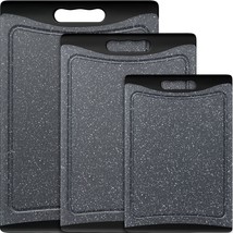 Extra Large Cutting Boards, Plastic Cutting Boards For Kitchen (Set Of 3... - $36.99